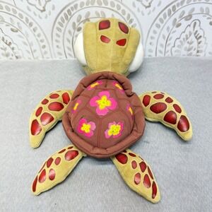 Disney Plush Toy Finding Nemo Squirt Kids Small Green Brown Sea Turtle Stuffed